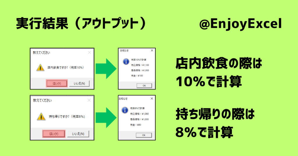 実行結果